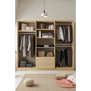 Nouvelle armoire à 2 portes avec penderie, capacité 6 vêtements - Product Image 4