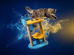 Amistar Green Dream <b>Cat</b> Retreat – Universal <b>Scratching</b> <b>Post</b> - Product Image 2
