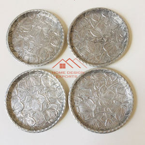 Sous-verres en métal de décor d'hôtel de maison de vente chaude à prix bon marché - Product Image 5