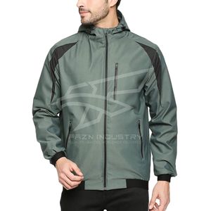 พรีฟก์แจ็คเก็ตบุนิ่มสำหรับผู้ชาย, เสื้อแจ็คเก็ตใส่สบายและทนทานเหมาะสำหรับใส่กลางแจ้ง - Product Image 2