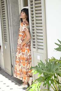 Top Quality Women's Wear <b>Dress</b> Indian Handmade <b>Kaftan</b> Long Cotton <b>Kaftan</b> Cover up Night Wear <b>Kaftan</b> Women's Clothing <b>Dresses</b> Set - Product Image 4