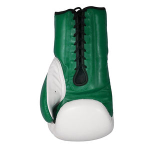 Meilleure vente de gants de boxe en cuir PU 12oz 14oz 16oz faits à la main du Pakistan OEM - Product Image 5