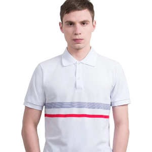 Conception 100% coton personnalisée pour hommes jouer pour polos vêtements de sport de haut niveau avec tissu jersey à motif solide - Product Image 1