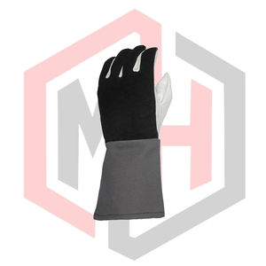 Gants de soudage en polyester résistants au feu et à la déchirure, haute qualité, résistants à la chaleur, antistatiques, sans poudre, 11 oz, 14 pouces, durables - Product Image 2