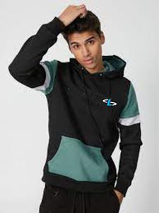 100% เสื้อมีฮู้ดผ้าฝ้ายแบบยูนิเซ็กส์ซิปเต็มแบบสั่งตัดมาพร้อมโอเวอร์ไซส์และคอเสื้อมีฮู้ด - Product Image 6