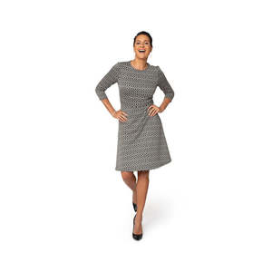 Abito Katherine da Donna Leota in Nero Taglia XS Realizzato in Tessuto Jersey - Product Image 4