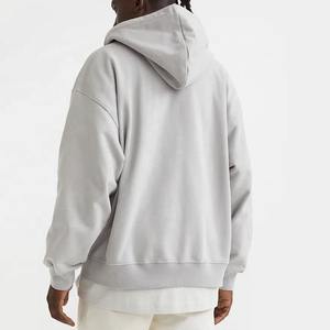 Cotton Zipper Men's Hoodies Cheap Price High Quality Custom Basics Cotton <b>Blended</b> New Breathable Full Zip Hoodie For Men - Product Image 6