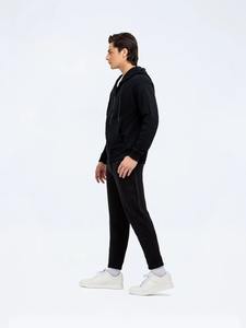 Sudadera con Capucha de Invierno para Hombre, 100% Algodón, con Cierre, Impresión Digital, Felpa Gruesa y Resistente, Ecológica, para Gimnasio y Viajes - Product Image 3