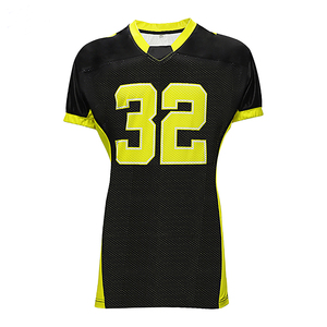 Nouveau style Uniforme de football américain pour jeunes avec manches courtes Dernière conception Caractéristique respirante Prix sain - Product Image 1