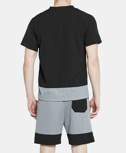 Camiseta personalizada para hombre, conjunto de pantalones cortos, ligero y cómodo | Directo de fábrica, conjunto de verano, camiseta con pantalones cortos, ropa de calle estampada - Product Image 5