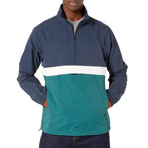 Chaquetas Anorak con media cremallera Venta al por mayor Chaqueta cortavientos con capucha Chaquetas casuales Anorak para exteriores - Product Image 4