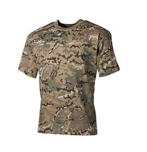 Camisetas de Camuflaje Transpirables de Algodón para Hombre, Fáciles de Lavar, Cuello Redondo, Manga Corta, Sublimadas - Product Image 6