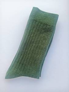 ถุงเท้าโลโก้ทรงกระบอกผ้าคอตตอนคอมบ์สีทึบเข็มคู่สำหรับผู้ชายรูปทรงกระบอกระบายอากาศได้ดีเป็นมิตรกับสิ่งแวดล้อมสำหรับฤดูใบไม้ร่วง - Product Image 3