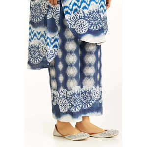 Conjunto Coordinado Estampado Khaddar IPST-55087, Conjunto de Dos Piezas Informal y Holgado para Mujer, Atuendos de Primavera/Verano, Tallas de la XS a la XL - Product Image 4