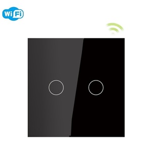 EU UK 4구 10A 와이파이 제어 터치스크린 스마트 라이프 스마트 홈 전원 벽 스위치 (알렉사 지원) - Product Image 3