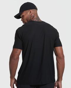 เสื้อยืดคอกลมแขนสั้นเข้ารูปสำหรับผู้ชายผ้าฝ้าย100% 210gsm ปรับแต่งได้ - Product Image 6