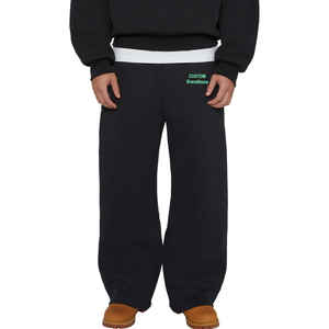 Survêtement d'hiver vintage personnalisé pour homme, sweat à capuche oversize et pantalon évasé, en molleton bouclette 500 GSM 100 % coton, séchage rapide et respirant - Product Image 3