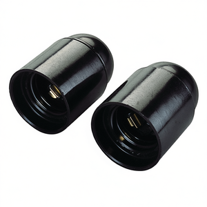 Lot de 2 supports et bases de lampe Nero E27 PP0481 couleur noire - Product Image 2