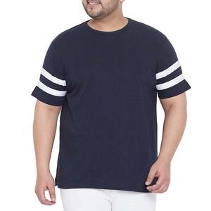 T-shirt grande taille pour hommes en coton 100% Impression de logo personnalisé T-shirt vierge en coton épais T-shirt surdimensionné logo Service OEM - Product Image 1