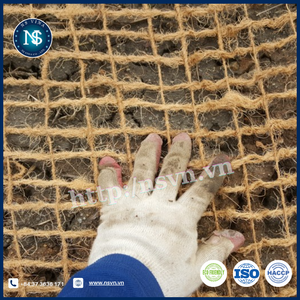 Vente en gros Taille personnalisée Tapis en fibre de coco réversible écologique Tapis en fibre de coco léger Taille personnalisée respectueuse de l'environnement du Vietnam - Product Image 3