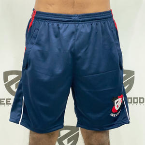 Wholesale Men's Hurling Uniform <b>Shorts</b> 100% Cotton <b>Jogger</b> Jogging <b>Shorts</b> with Customizable Logo and Solid Pattern Decoration - Product Image 1