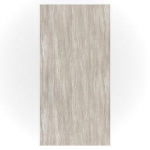Travertino Grigio Lumière 12508 HPL Intérieur Hôtel Cuisine Meubles Brillant Grain De Bois Finition Contreplaqué Pierre Surface Application pour - Product Image 1