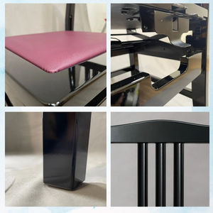 Venta al por mayor de lujo pequeñas sillas de piano de madera para exteriores únicas y ajustables para adaptarse perfectamente a precio bajo OFERTA ESPECIAL - Product Image 3