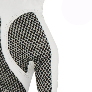 Blanc doux couleur Indonésie Cabretta cuir haute qualité souple Cabretta cuir hommes gants de golf fabricants durables - Product Image 4