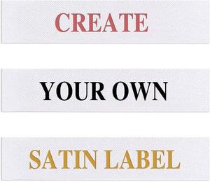ป้ายคำแนะนำในการดูแลรักษาผ้าซาตินและผ้าไหมผ้าไนล่อนพิมพ์ลายหน้าจอแบบกำหนดเองได้ - Product Image 3