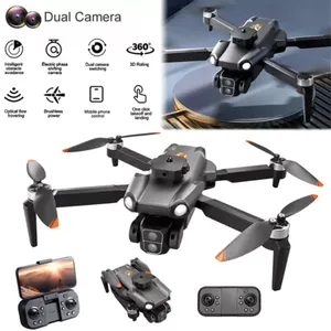 S119 4K HD Brushless RC <b>Drone</b> with Dual Camera WiFi FPV Foldable <b>Commercial</b> <b>Drones</b> Includes 2 Batteries - Product Image 1