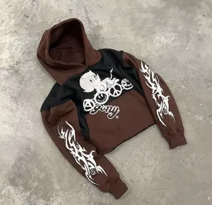 Sudadera sublimada personalizada con logotipo, Sudadera con capucha sublimada de forro polar pesado, Sudadera con capucha de doble capa, sudaderas con capucha de talla grande para hombre - Product Image 6