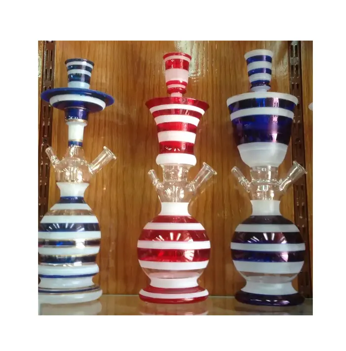 Egyptian Shisha Glass Hookah Premium Multi Color Shisha Classic Farida Hookahs Smoking