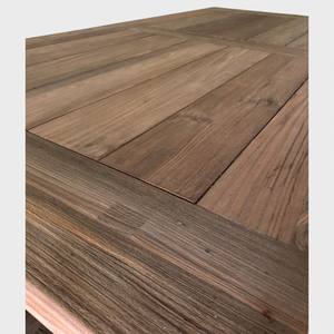 Table de salle à manger d'extérieur en teck recyclé certifiée SVLK, grande, 10 places, durable, bois récupéré, jardin, hôpital, extérieur - Product Image 6