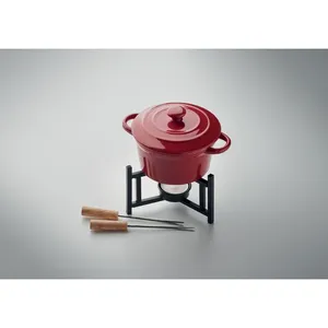 Ensemble de fondue en céramique BIG KASE personnalisé, ensemble cadeau d'affaires - Product Image 2