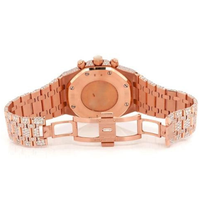 Montre Moissanite Tendance Effet Givré, Montre Diamant Incolore pour Hommes, Meilleure Qualité, Prix de Gros pour Hommes - Product Image 3