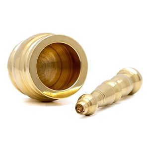 Nouveauté : Mortier et pilon en laiton sur mesure pour les herbes et les épices, outils de cuisine pour la maison, gadgets à bas prix - Product Image 1