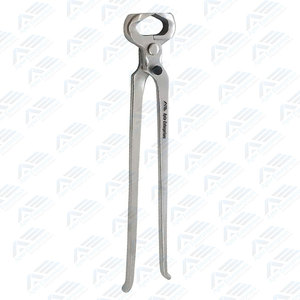 Kit d'outils de fermeur en acier inoxydable Apto Enterprises pour la coupe des sabots, incluant des pinces et des instruments chirurgicaux vétérinaires - Product Image 5