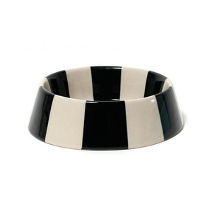 Juego de 2 Tazones Redondos para Comida, Hechos a Mano, de Mármol Blanco y Negro, Comedero para Mascotas, Tazones para Comida de Home Arts - Product Image 6