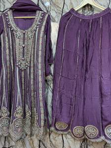 Vestido de fiesta de aspecto elegante, traje de vestir pakistaní para mujer, vestido tradicional pakistaní en suministro mayorista - Product Image 4