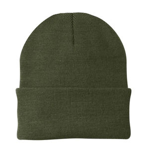 Bonnet en tricot de couleur unie pour hommes, bonnet d'hiver doux et chaud, respirant, logo personnalisé - Product Image 1