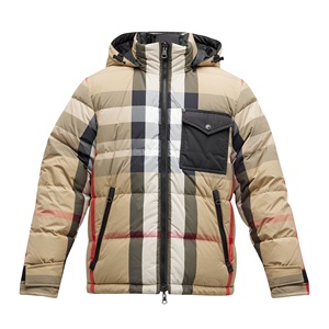 Chaqueta Cortavientos Acolchada de Alta Calidad con Logotipo Personalizado OEM, Chaqueta Acolchada de Invierno Cálida para Hombre, Estilo Urbano Y2k - Product Image 1