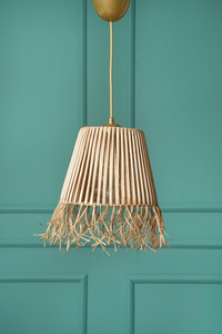 โคมไฟระย้าหวายโดมทำด้วยมือปรับได้พร้อมดีไซน์โบโฮจากธรรมชาติสำหรับบ้านสำนักงานและห้องนั่งเล่น - Product Image 3