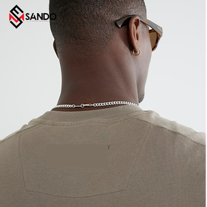 Camiseta sin mangas de punto transpirable de secado rápido de algodón 100% de 220gsm a precio de fábrica para hombre, camiseta de gimnasio de talla grande sin mangas con logotipo personalizado - Product Image 5