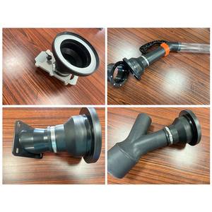 Accouplement manuel réutilisable à connexion rapide magnétique TPR de 1-1/2 à 4 pouces avec collier de serrage pour garage et usage domestique - Product Image 5