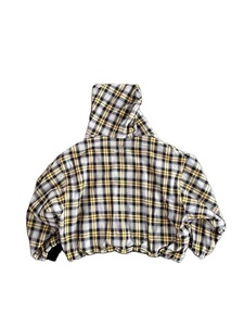 Chaqueta de Forro Polar con Capucha para Hombre, Estilo Coreano Retro Y2K, 100% Algodón, Patrón a Cuadros Bordado, Corte Regular, para Invierno y Actividades al Aire Libre - Product Image 5