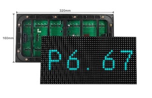 โมดูล LED P6แผงเมทริกซ์กลางแจ้ง RGB โมดูล LED น้ำหนักเบาสำหรับติดตั้งง่ายในที่ติดผนังและตั้งอิสระ - Product Image 4