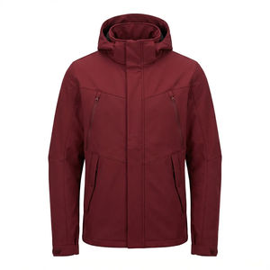 Chaqueta Unisex Multicolor 2025 de Tejido Softshell con Capucha, Resistente al Agua y al Viento, Resistente a los Arañazos, con Forro Polar Interior - Product Image 1