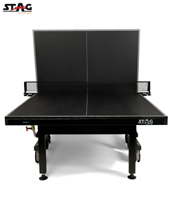 Table de tennis de table pliable en bois Stag Iconic 5000DX avec rebond de balle authentique, durable et écologique pour une utilisation en intérieur - Product Image 4
