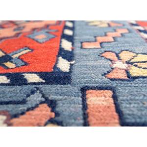 Alfombras de Lana Anudadas a Mano con Diseño Geométrico Nuray, 9x12, Patrón Abstracto Rectangular para Pasillo, Sala de Estar y Dormitorio en Rojo y Naranja-Pae-4921 - Product Image 3