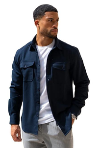 OEM เสื้อแจ็กเก็ตใส่ทำงานแนวสตรีทสำหรับฤดูหนาวผ้าคอตต้อนกระเป๋าคาดหน้าอกมีซิป - Product Image 2